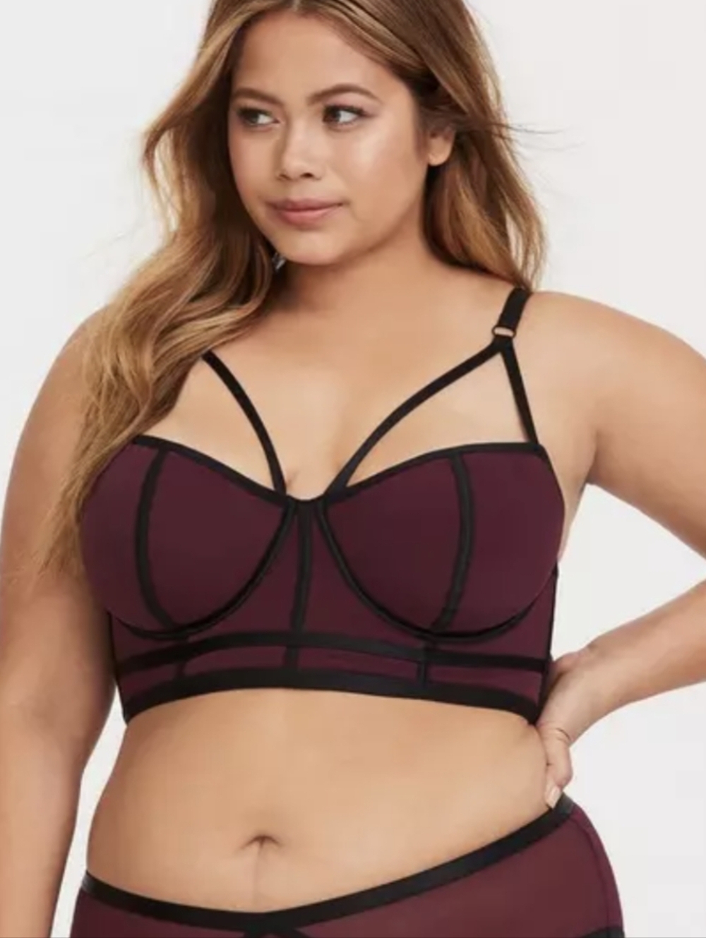 Torrid Simply Mesh Bra - 48DD